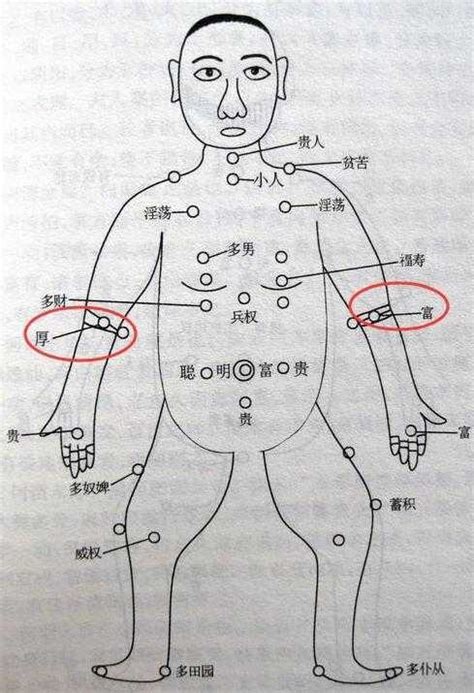 手臂上的痣代表什么|胳膊痣的位置与命运